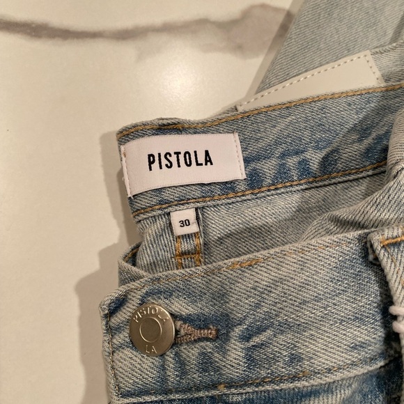 PISTOLA Bobbie High Rise Wide led jeans NWT - Picture 10 of 16